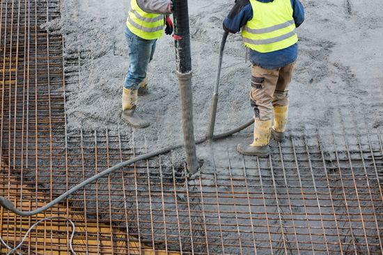 Concrete pumping project 5